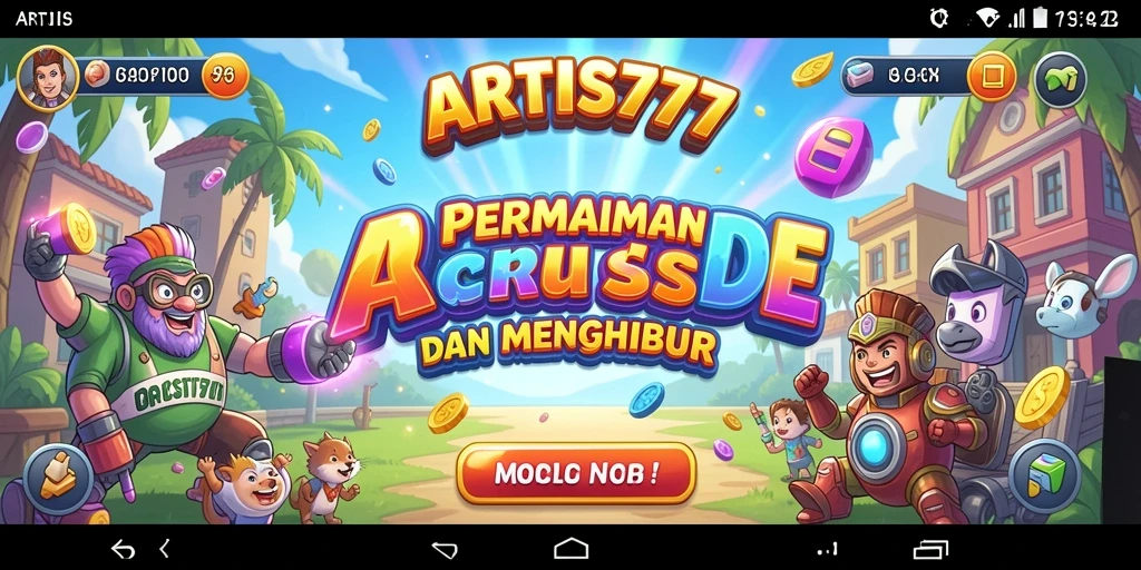 Tangkap momen seru dalam gameplay arcade ARTIS777.