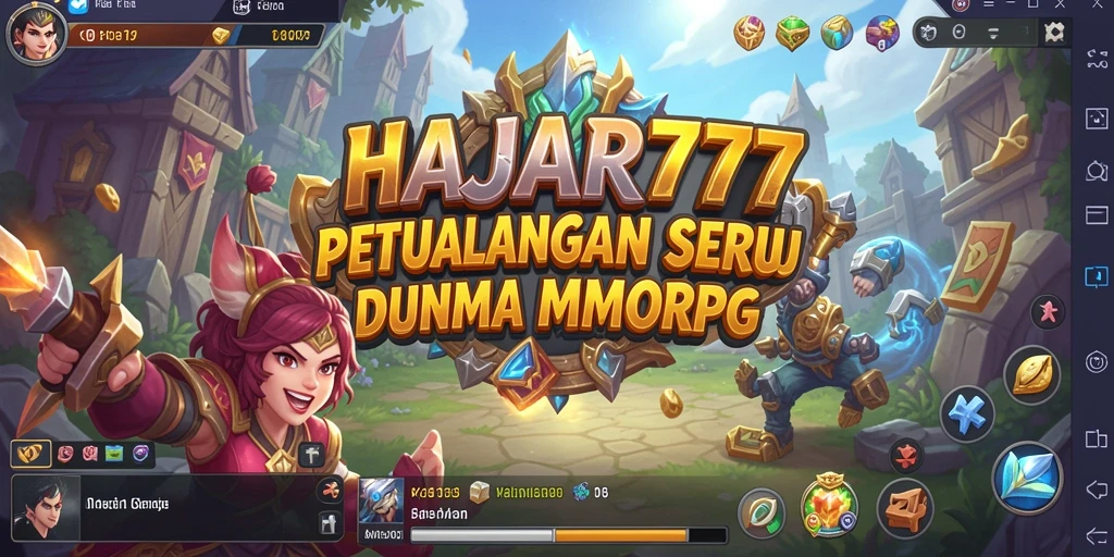Gameplay seru HAJAR777 dalam dunia MMORPG yang menakjubkan.