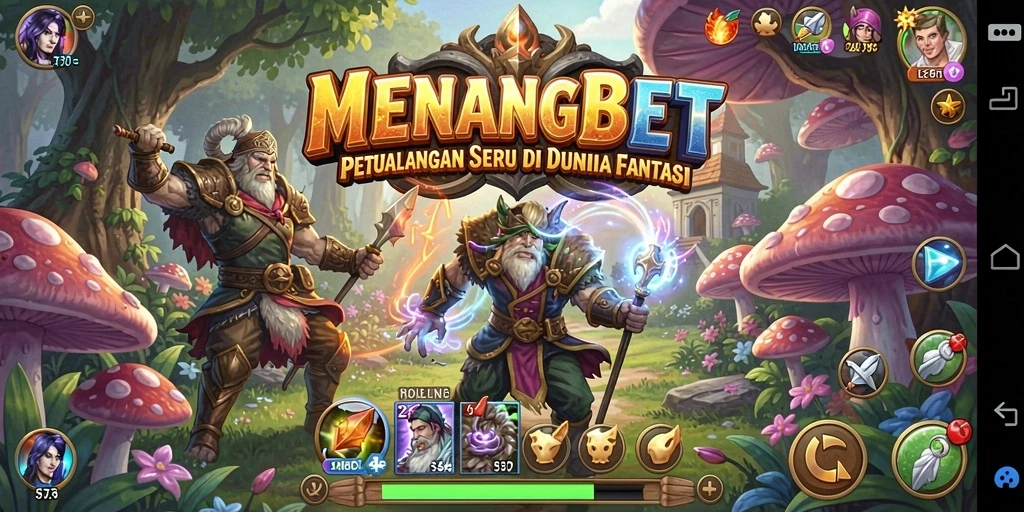 Tangkapan layar gameplay <strong>MENANGBET</strong> menunjukkan aksi petualangan seru.
