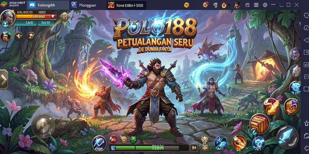 Tampilan gameplay seru dalam dunia petualangan POLO188.