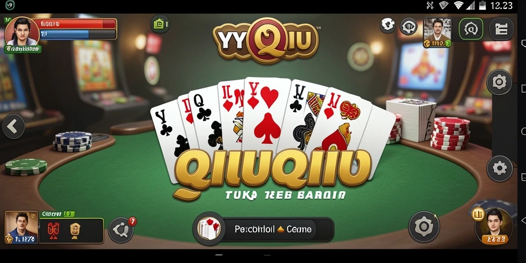Gameplay QiuQiu yang menyenangkan dan interaktif.